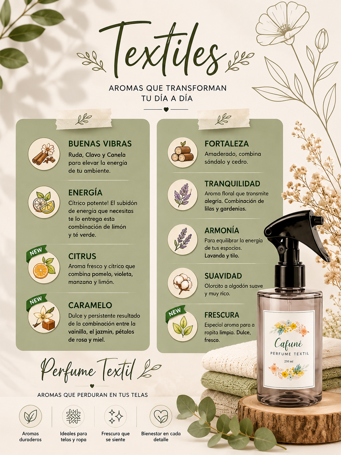 Perfumes Textiles Cafuné